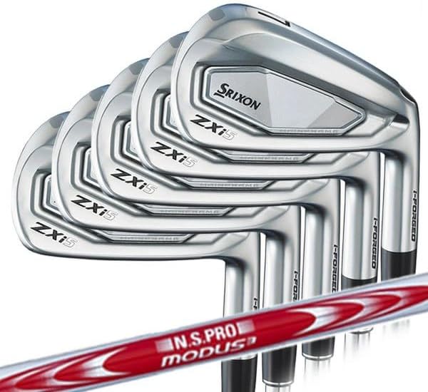特注完成品) SRIXON ZXi5 アイアン 6-PW 5本セット モーダス tour 105 硬さ